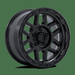 Load image into Gallery viewer, KMC KM544 MESA SATIN BLACK W/ GLOSS BLACK LIP Wheel - image 9
