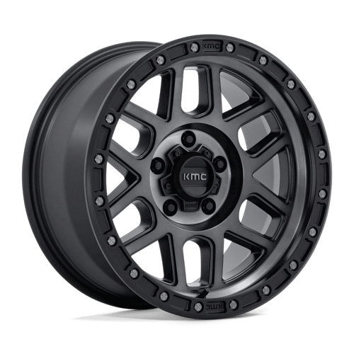 KMC KM544 MESA SATIN BLACK W/ GRAY TINT Wheel - image 9