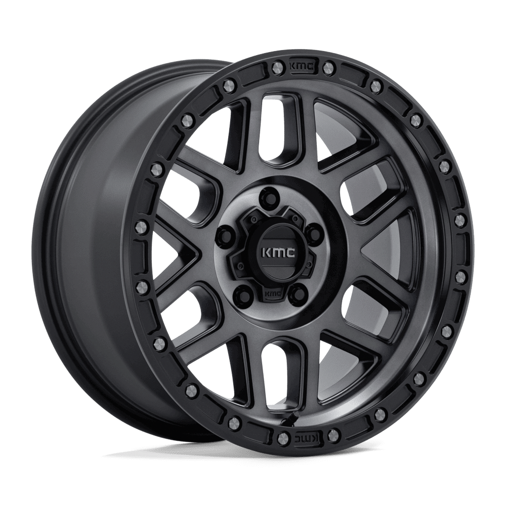 KMC KM544 MESA SATIN BLACK W/ GRAY TINT Wheel - image 10