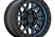 KMC KM549 GRS MIDNIGHT BLUE W/ G-BLACK LIP Wheel - image 1