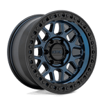 Load image into Gallery viewer, KMC KM549 GRS MIDNIGHT BLUE W/ G-BLACK LIP Wheel - image 1
