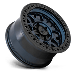 Load image into Gallery viewer, KMC KM549 GRS MIDNIGHT BLUE W/ G-BLACK LIP Wheel - image 3
