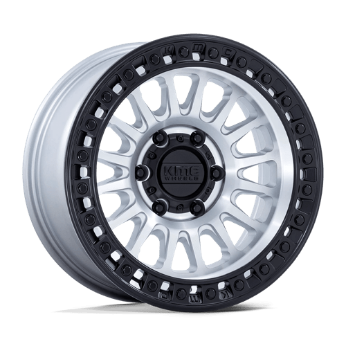 KMC KM552 IMS MACHINED W/ MATTE BLACK LIP Wheel - image 1