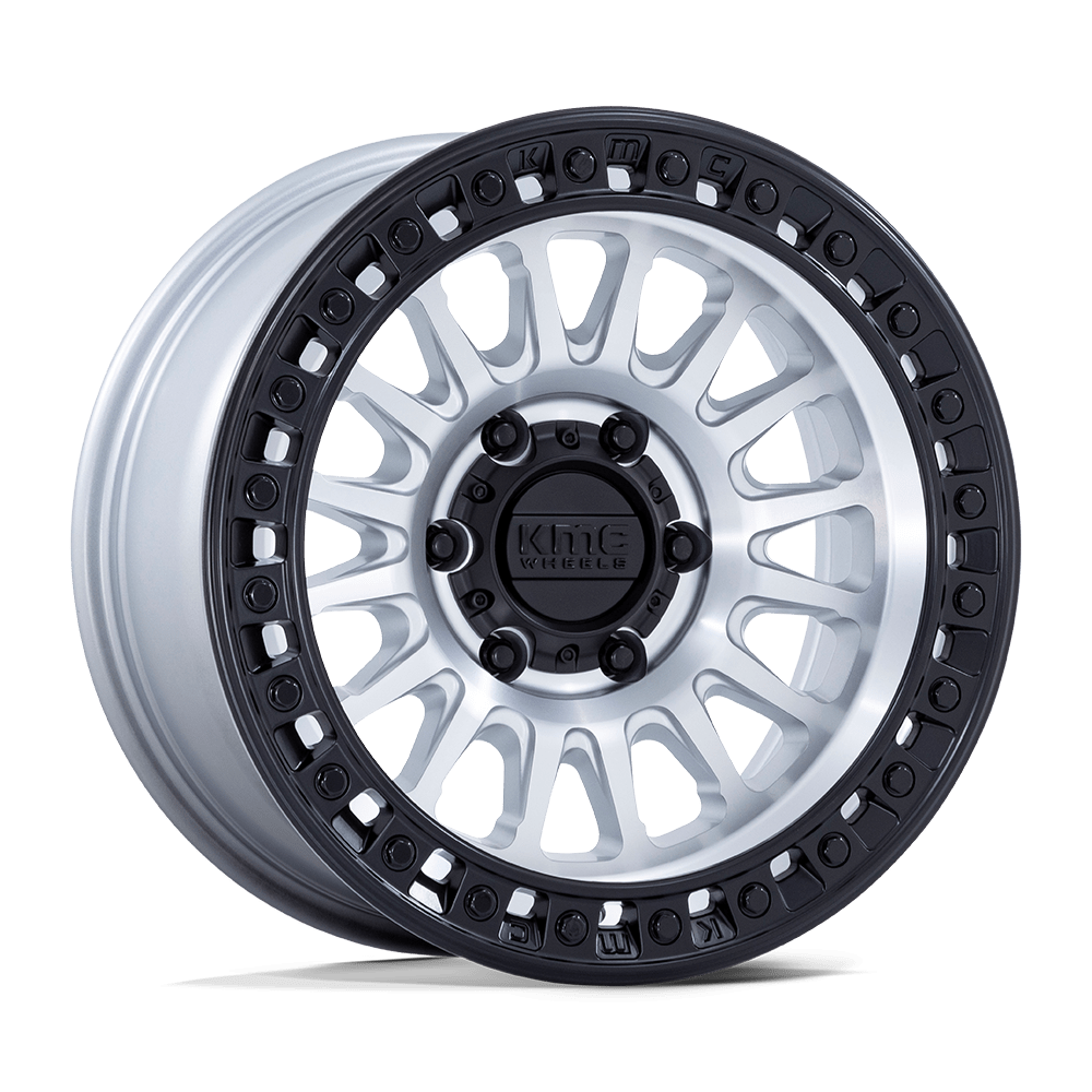 KMC KM552 IMS MACHINED W/ MATTE BLACK LIP Wheel - image 2