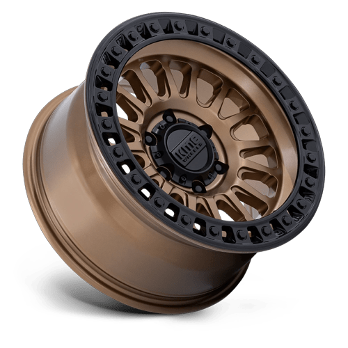 KMC KM552 IMS MATTE BRONZE W GLOSS BLACK LIP Wheel - image 3