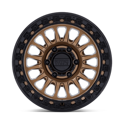 KMC KM552 IMS MATTE BRONZE W GLOSS BLACK LIP Wheel - image 4