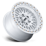 Load image into Gallery viewer, KMC KM554 AZTEC GLOSS SILVER W/ MACHINED FACE Wheel - image 3
