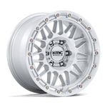 Load image into Gallery viewer, KMC KM555 ATTACK GLOSS SILVER W/ MACHINED FACE Wheel - image 1
