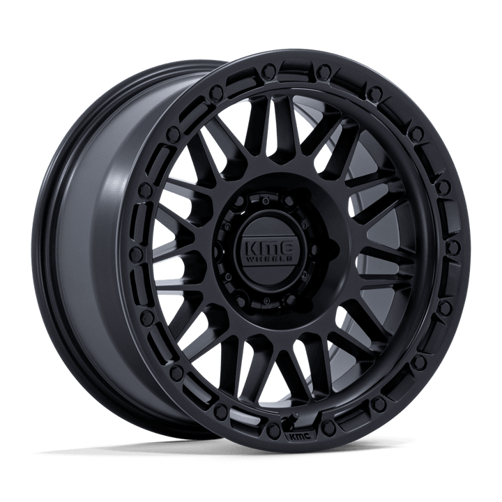 Kmc km555 attack matte black wheel   image 2