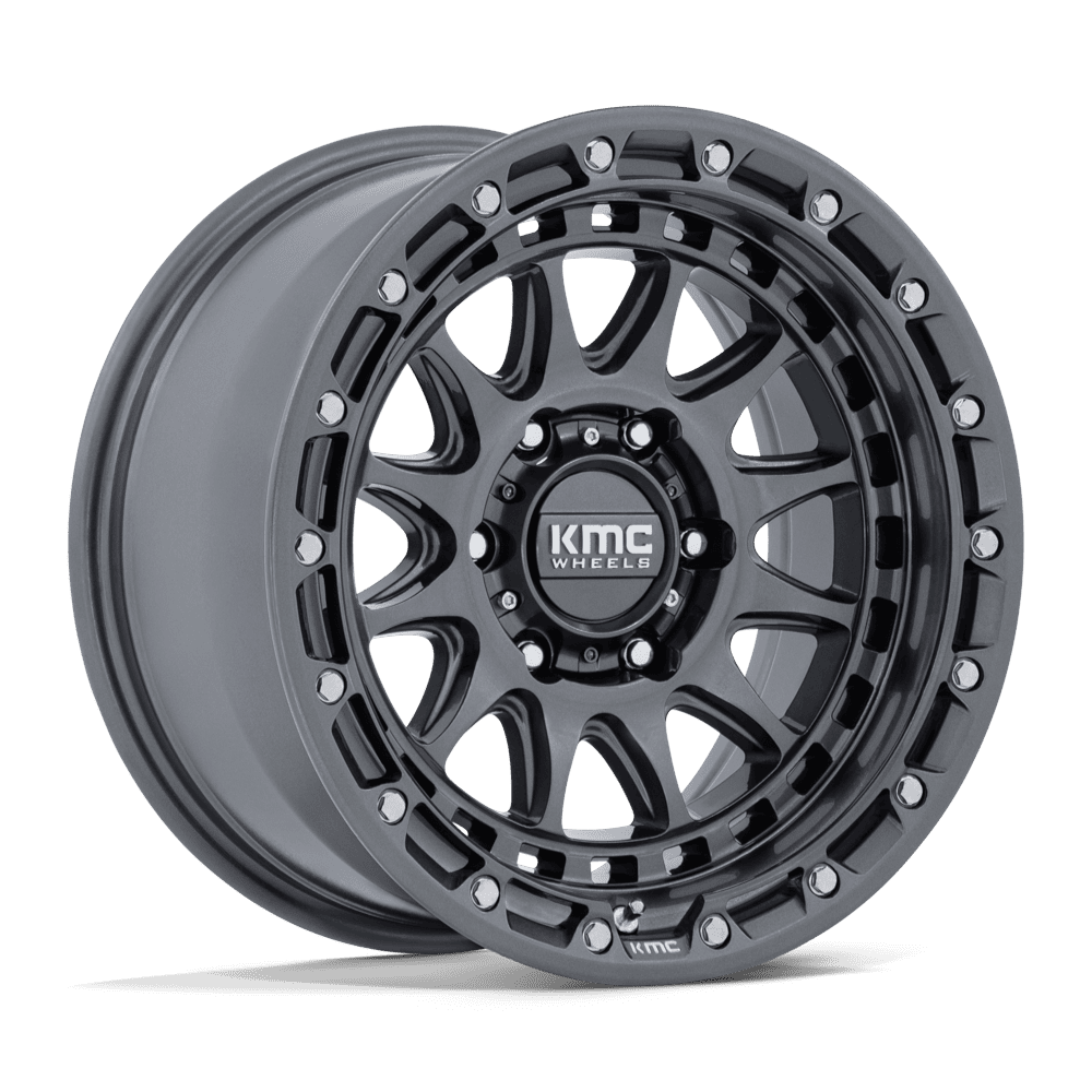 KMC KM556 CRUX GLOSS GUNMETAL Wheel - image 2
