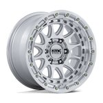 Load image into Gallery viewer, KMC KM556 CRUX GLOSS SILVER W/ MACHINED FACE Wheel - image 2
