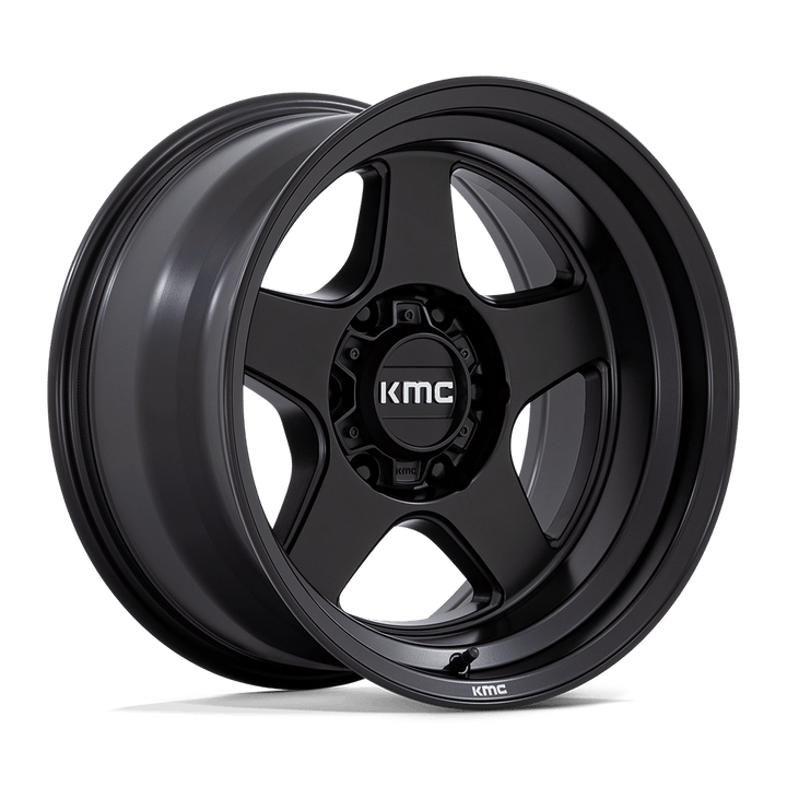Kmc km728 lobo matte black wheel   image 2