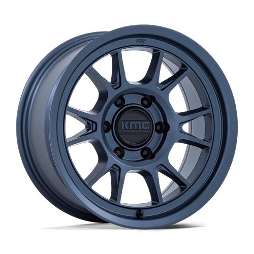 Kmc km729 range metallic blue wheel   image 1