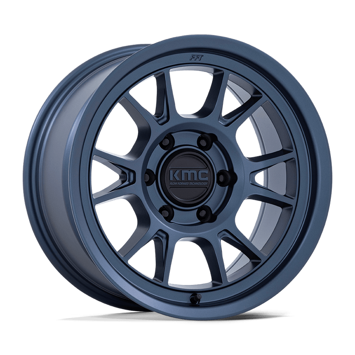 Kmc km729 range metallic blue wheel   image 2