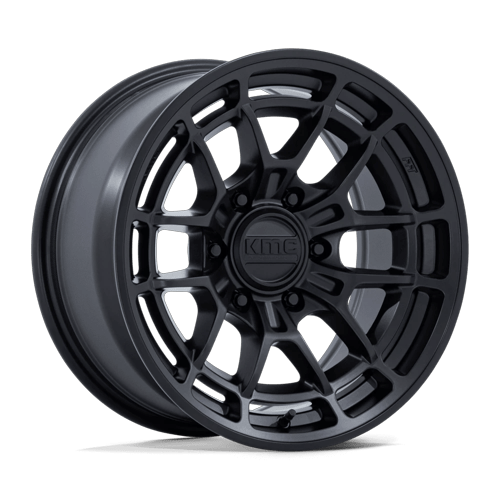 Kmc km732 archer matte black wheel   image 1