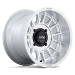 Load image into Gallery viewer, KMC Powersports KS138 IMPACT UTV SILVER W/ MACHINED FACE Wheel - image 2

