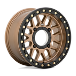 Load image into Gallery viewer, KMC Powersports KS235 GRENADE UTV BEADLOCK SATIN BRONZE Wheel - image 2

