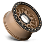 Load image into Gallery viewer, KMC Powersports KS235 GRENADE UTV BEADLOCK SATIN BRONZE Wheel - image 3
