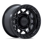 Load image into Gallery viewer, KMC Powersports KS241 TORX UTV BEADLOCK MATTE BLACK W/ GLOSS BLACK RG Wheel - image 2
