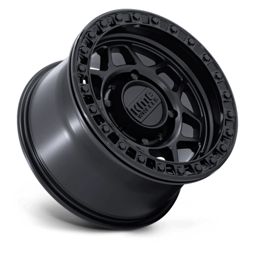 KMC Powersports KS241 TORX UTV BEADLOCK MATTE BLACK W/ GLOSS BLACK RG Wheel - image 3