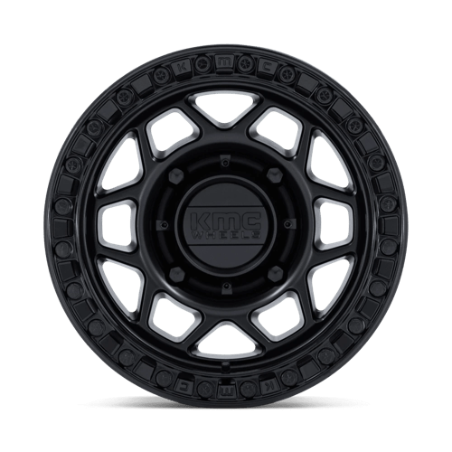 KMC Powersports KS241 TORX UTV BEADLOCK MATTE BLACK W/ GLOSS BLACK RG Wheel - image 4