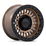 Load image into Gallery viewer, KMC Powersports KS242 AZTEC UTV BEADLOCK MATTE BRONZE W/ MATTE BLACK RG Wheel - image 2
