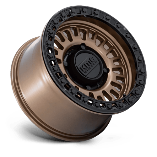 KMC Powersports KS242 AZTEC UTV BEADLOCK MATTE BRONZE W/ MATTE BLACK RG Wheel - image 3