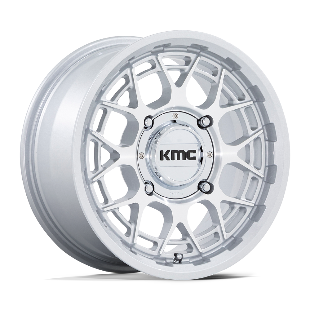 KMC Powersports KS139 TECHNIC UTV GLOSS SILVER MACHINED Wheel - image 2