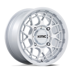 Load image into Gallery viewer, KMC Powersports KS139 TECHNIC UTV GLOSS SILVER MACHINED Wheel - image 2
