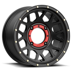 Load image into Gallery viewer, KMC Powersports KS135 GRENADE UTV SATIN BLACK Wheel - image 4
