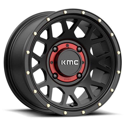 KMC Powersports KS135 GRENADE UTV SATIN BLACK Wheel - image 5