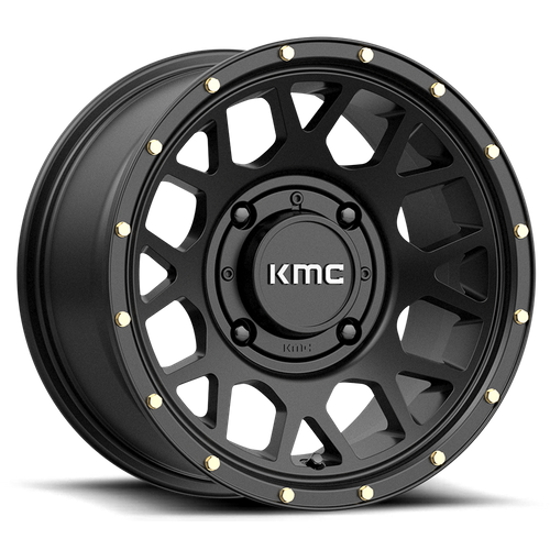 KMC Powersports KS135 GRENADE UTV SATIN BLACK Wheel - image 3