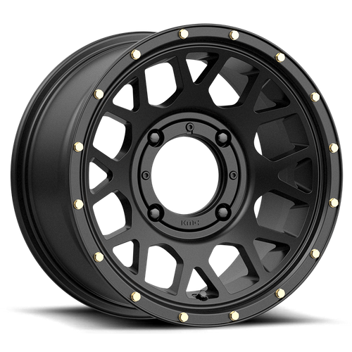 KMC Powersports KS135 GRENADE UTV SATIN BLACK Wheel - image 2