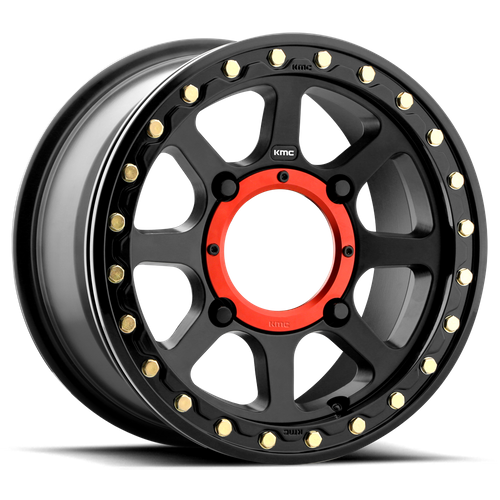 KMC Powersports KS234 ADDICT 2 UTV BEADLOCK SATIN BLACK Wheel - image 2