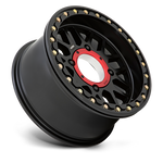 Load image into Gallery viewer, KMC Powersports KS235 GRENADE UTV BEADLOCK SATIN BLACK Wheel - image 3
