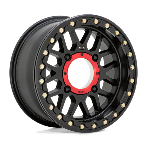 KMC Powersports KS235 GRENADE UTV BEADLOCK SATIN BLACK Wheel - image 2