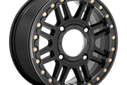 KMC Powersports KS250 CAGE UTV BEADLOCK SATIN BLACK W/ GLOSS BLACK RG Wheel - image 1