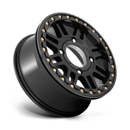 KMC Powersports KS250 CAGE UTV BEADLOCK SATIN BLACK W/ GLOSS BLACK RG Wheel - image 4