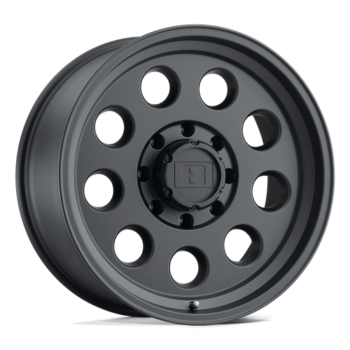 Level 8 HAULER MATTE BLACK Wheel - image 2