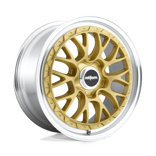 Rotiform r156 lsr matte gold machined wheel   image 1