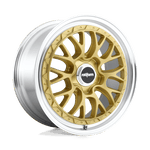 Load image into Gallery viewer, Rotiform R156 LSR MATTE GOLD MACHINED Wheel - image 1
