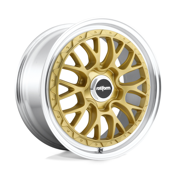 Rotiform r156 lsr matte gold machined wheel   image 2