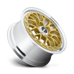 Load image into Gallery viewer, Rotiform R156 LSR MATTE GOLD MACHINED Wheel - image 3
