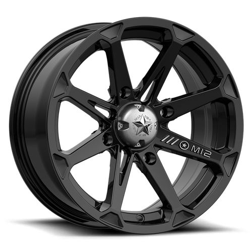 MSA Offroad Wheels M12 DIESEL UTV GLOSS BLACK Wheel - image 2