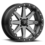 Load image into Gallery viewer, MSA Offroad Wheels M21 LOK UTV BEADLOCK CHARCOAL TINT Wheel - image 2
