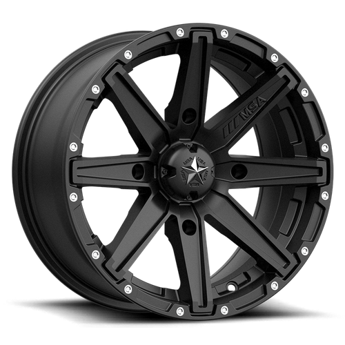 MSA Offroad Wheels M33 CLUTCH UTV SATIN BLACK Wheel - image 2