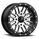 Load image into Gallery viewer, MSA Offroad Wheels M37 BRUTE UTV BEADLOCK GLOSS BLACK MACHINED Wheel - image 2
