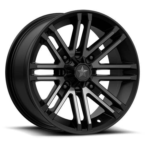 MSA Offroad Wheels M40 ROGUE UTV SATIN BLACK W/ TITANIUM TINT Wheel - image 2