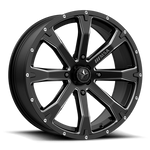 Load image into Gallery viewer, MSA Offroad Wheels M42 BOUNTY UTV SATIN BLACK MILLED Wheel - image 2
