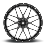 Load image into Gallery viewer, MSA Offroad Wheels M45 PORTAL UTV GLOSS BLACK MILLED Wheel - image 7
